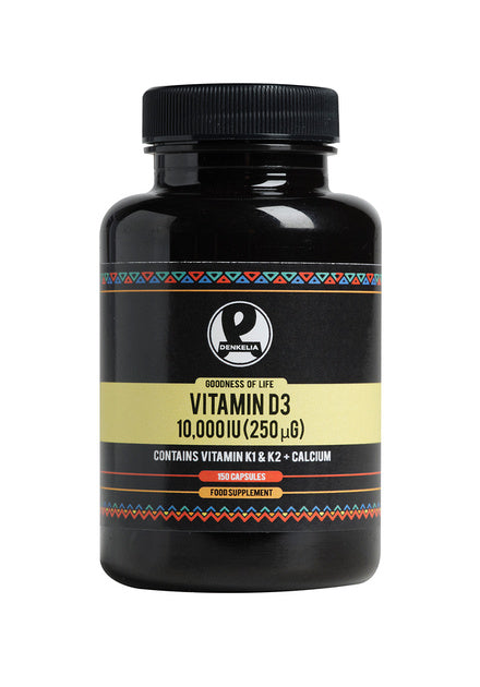 Vitamin D3 10,000 IU (250µg) - 150 Capsules
